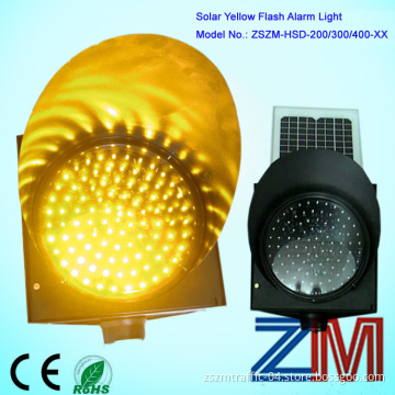 LED Flashing Warning Traffic Light / Solar Warning Light / Flashing Beacon
